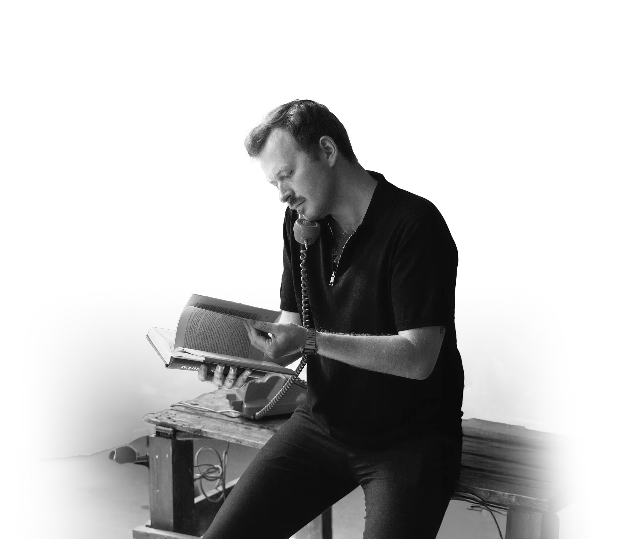 Anton Moser beim Buchgespräch